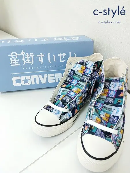 CONVERSE×星街すいせい コンバース×ホシマチスイセイ スニーカー 27.5cm マルチカラー Vtuber 1SE534