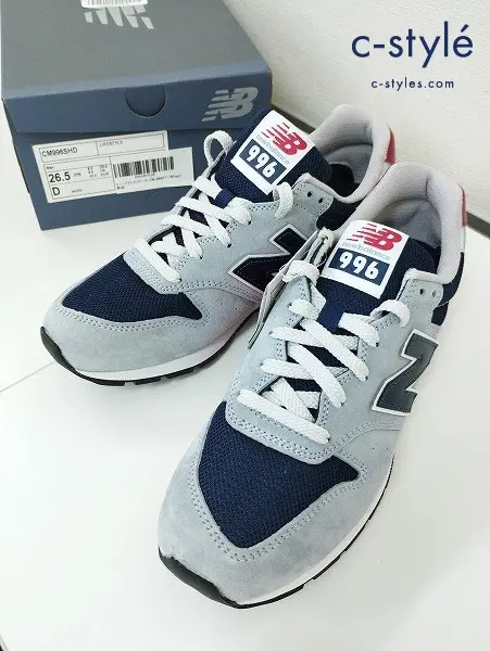 NEW BALANCE ニューバランス スニーカー 26.5cm ブルー系 CM996SHD