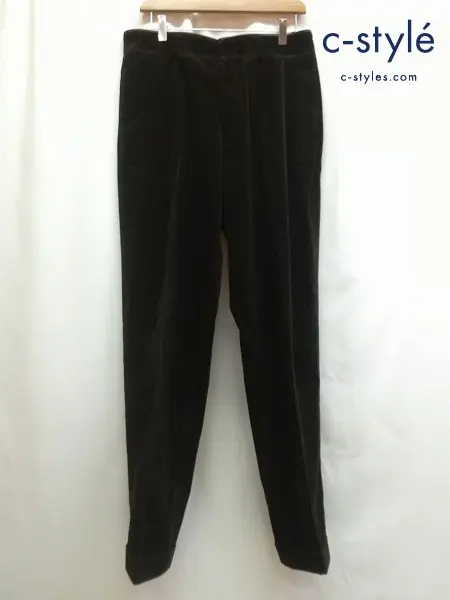 HERMES エルメス コーデュロイパンツ 52 ブラウン 1130045 MAN CU