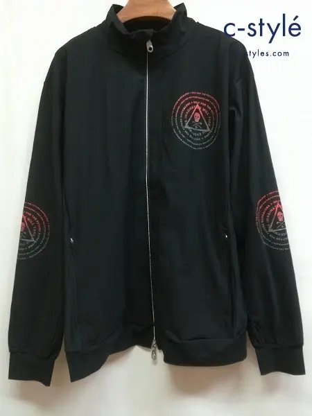 MARK&LONA マーク&ロナ ライトブルゾン 50 ブラック Techne Zip Jacket MLM-2A-AD05