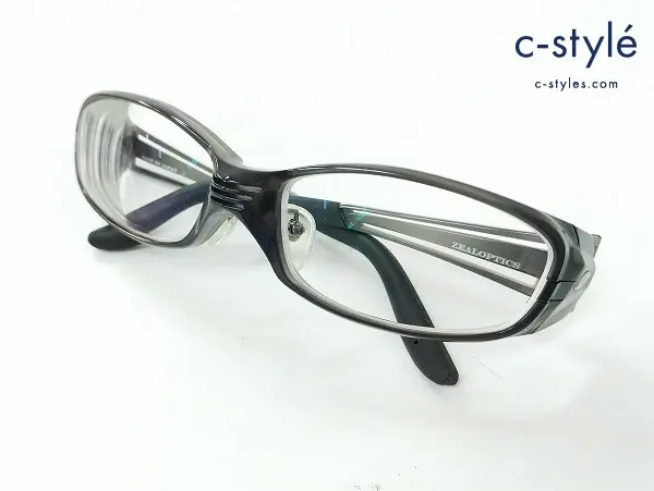 ZEAL OPTICS ジールオプティクス メガネ クリアブラック 日本製 VERO 度入り