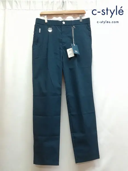 HORN GARMENT ホーンガーメント ゴルフパンツ 50 ネイビー ポリエステル100 HHM-2A-AT54