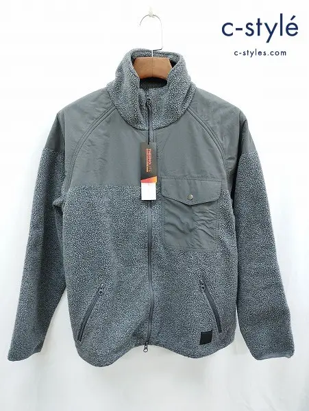 TROPHY CLOTHING トロフィークロージング フリースジャケット 36/S グレー MONOCHROME LEVEL 3 JACKET