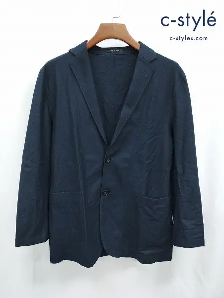 EMPORIO ARMANI エンポリオアルマーニ ジャケット 50 ネイビー U1G630 U1036 イタリア製