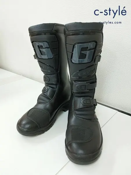 GAERNE ガエルネ ライディングブーツ 27.5cm ブラック G-ADVENTURE イタリア製