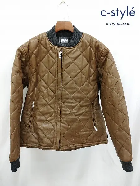 KADOYA カドヤ レザージャケット 4L ブラウン系 SB9