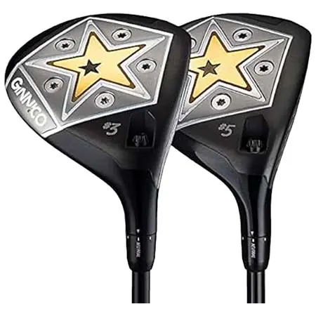 GINNICO(ジニコ) ゴルフ フェアウェイウッド FAIRWAYWOOD 2本セット 3W・5W