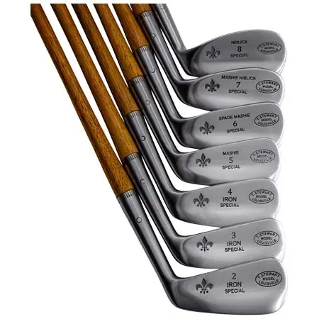 Louisville Golf(ルイビルゴルフ) ゴルフ アイアン T. Stewart Series Hickory Iron Set 7本セット #2～#8