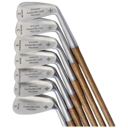 Louisville Golf(ルイビルゴルフ) ゴルフ アイアン Precision Series Hickory Iron Set 7本セット #2～#8