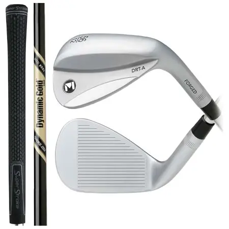 Maltby(モルトビー) ゴルフ ウェッジ Maltby DRT Forged Chrome A-Grind Wedge Pak – Dynamic Gold Tour Issue Onyx Wedge Shaft