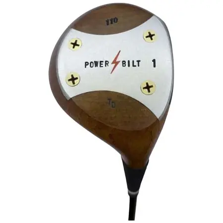 PowerBilt(パワービルト) ゴルフ ドライバー 110 Persimmon Driver by Todd Demsey