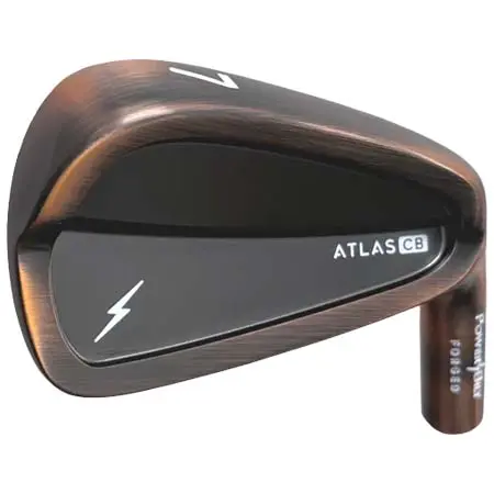 PowerBilt(パワービルト) ゴルフ アイアン（ヘッドのみ）ATLAS CB Bronze 7個セット 4I～PW
