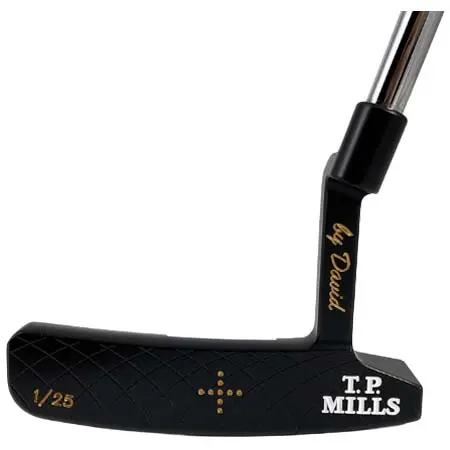 T.P. Mills(ティーピーミルズ) ゴルフ パター クラブチャンプ リミテッド パター “ソフトテイル ヴィンテージ ブラック PVD” HTTS-000020