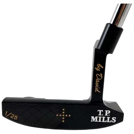 T.P. Mills(ティーピーミルズ) ゴルフ パター クラブチャンプ リミテッド パター “シカモア ヴィンテージ ブラック PVD” HTTS-000021