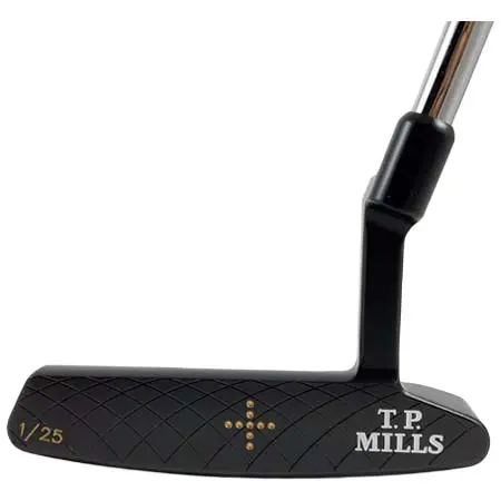 T.P. Mills(ティーピーミルズ) ゴルフ パター クラブチャンプ リミテッド パター “トラッド2 ヴィンテージ ブラック PVD” HTTS-000023