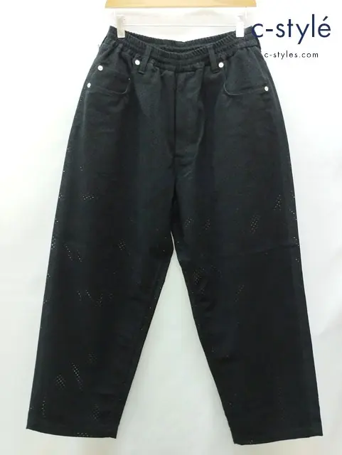 COOTIE PRODUCTIONS クーティープロダクションズ パンツ S ブラック 日本製