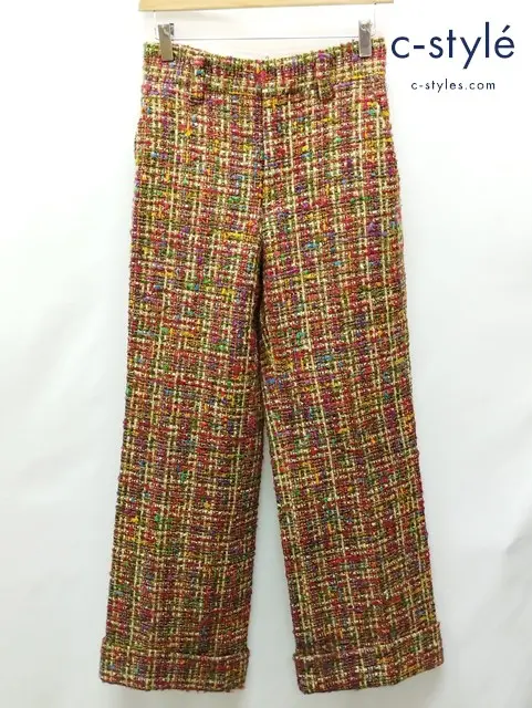JUNYA WATANABE COMME des GARCONS ジュンヤワタナベコムデギャルソン パンツ M マルチカラー レディース