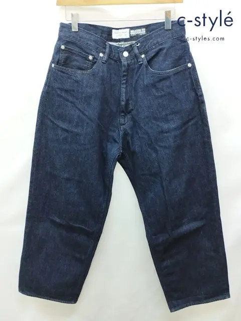 ENDS and MEANS エンズアンドミーンズ デニムパンツ S インディゴ RELAX FIT DENIM PANTS