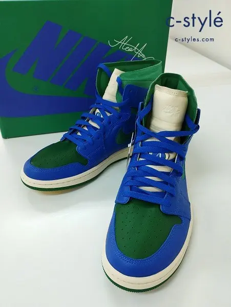 NIKE ナイキ スニーカー 28.5cm ブルー×グリーン WMNS AIR JORDAN 1 ZOOM CMFT SP DJ1199-400
