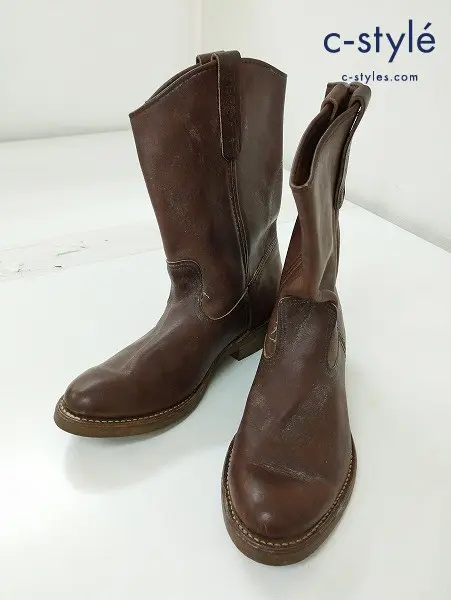 RED WING レッドウィング ペコスブーツ 8・1/2 茶系 1155 USA製