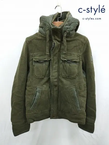 Abercrombie & Fitch アバクロンビー&フィッチ コットンジャケット M カーキ AVALANCHE PASS JACKET