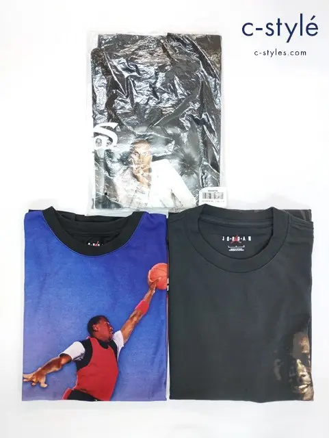 NIKE ナイキ Tシャツ M L XL 半袖 プリント JORDAN BRAND ジョーダンブランド バスケットボール 計3点