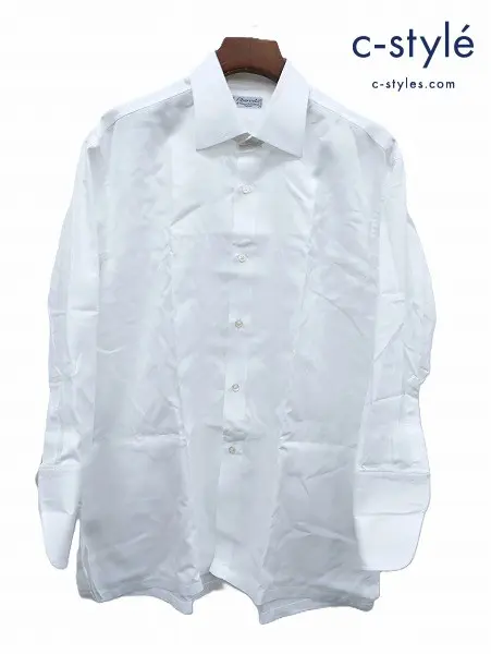 Charvet シャルベ ワイシャツ 43 ホワイト 長袖