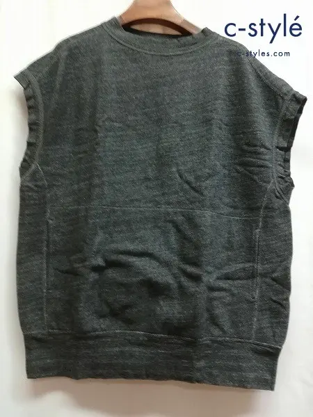 45R フォーティファイブアール 超ガーゼ裏毛の908馬ベスト 2 グレー系 80470191