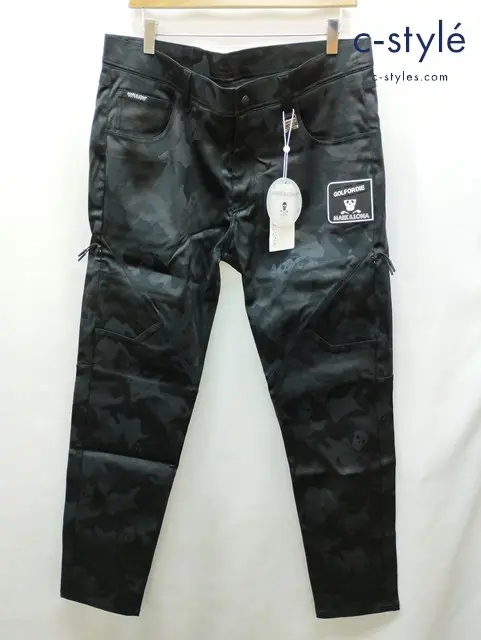 MARK&LONA マーク&ロナ パンツ 52 ブラック Gauge Neo 7PK Pants MLM-4A-AT31