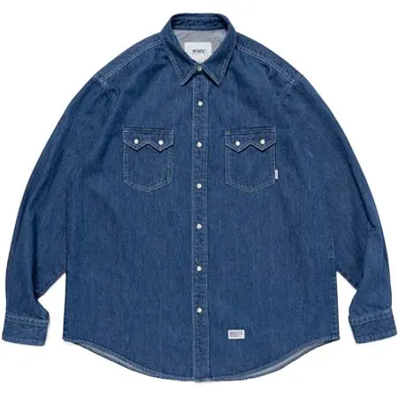 WTAPS (ダブルタップス) ALLMAN / LS / COTTON. DENIM 261CWDT-SHM03
