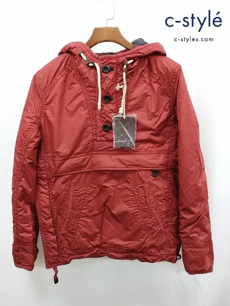 RUEHL No.925 ルールナンバー925 プルオーバージャケット S レッド系 RIVINGTON JACKET Abercrombie&Fitch
