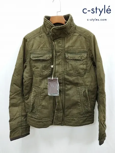 RUEHL No.925 ルールナンバー925 ミリタリージャケット S カーキ コットン100% ファー CARRINGTON JACKET