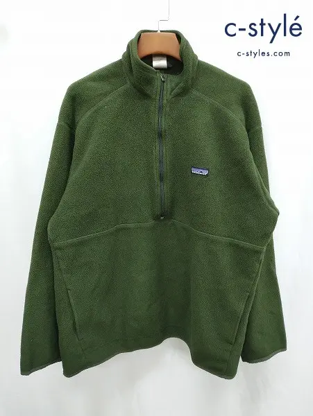 patagonia パタゴニア フリースプルオーバー XXL グリーン系 Synchilla シンチラ ハーフジップ 25736S8