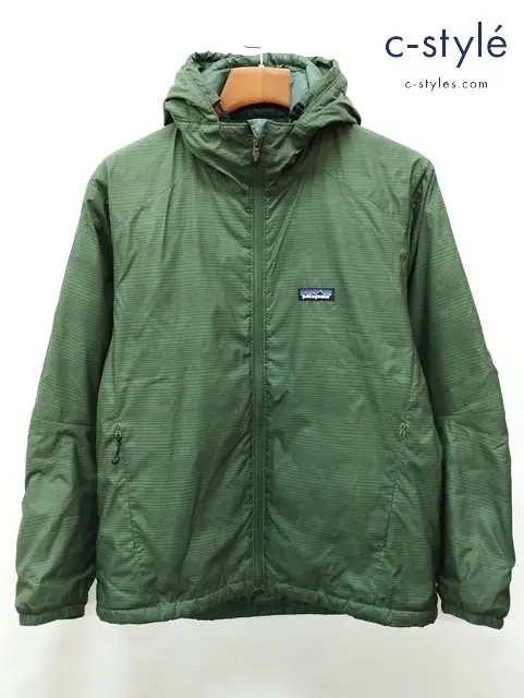 patagonia パタゴニア ダウンジャケット XS グリーン系 マイクロパフジャケット フーディ 83972F6