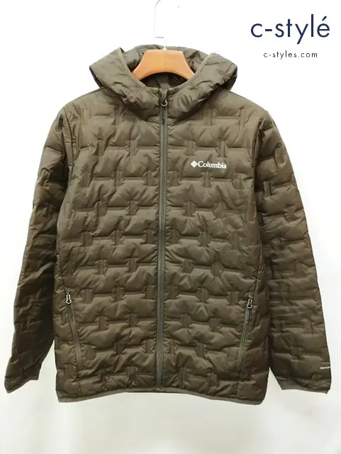 Columbia コロンビア ダウンジャケット M ブラウン系 Delta Ridge Down Hooded Jacket WE0954