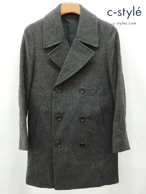 MARGARET HOWELL マーガレットハウエル ピーコート II グレー系 日本製 578-5212011