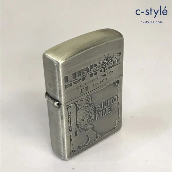 ZIPPO ジッポー オイルライター ルパン三世 峰不二子 シルバー ’98 モンキーパンチ