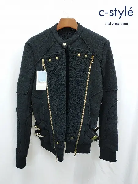 BALMAIN バルマン ジャケット XS ブラック イタリア製