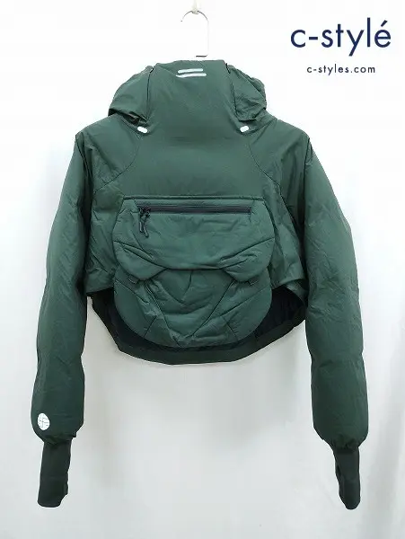 alk phenix アルクフェニックス ダウンジャケット S グリーン zak short anorak