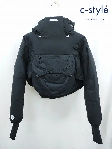 alk phenix アルクフェニックス ダウンジャケット M ブラック zak short anorak