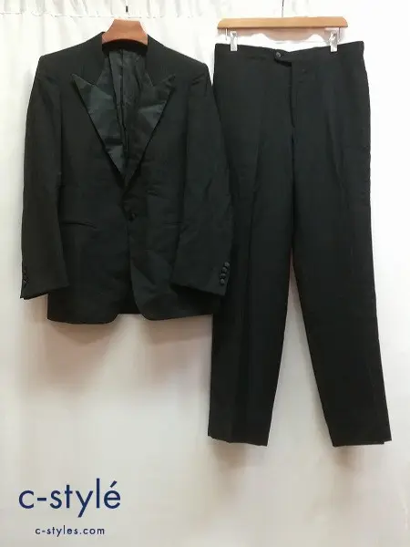 Ermenegildo Zegna エルメネジルドゼニア タキシード 48 ブラック イタリア製