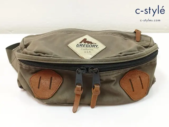 GREGORY グレゴリー ボディバッグ カーキ系 サンバード テールウインド