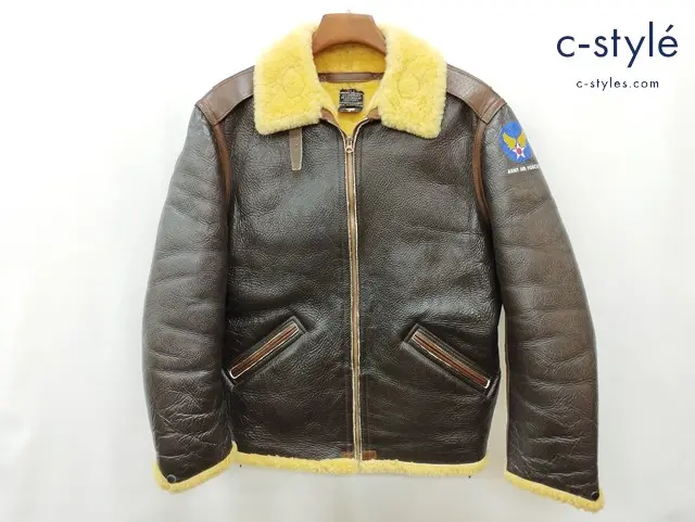 REAL McCOY CLO.CO. リアルマッコイズ フライトジャケット 42R ブラウン系 TYPE B-6 43-13622-AF