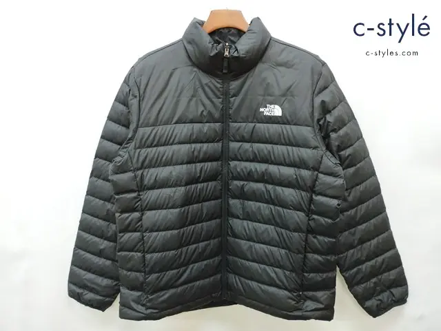 THE NORTH FACE ザノースフェイス ダウンジャケット XL ブラック FLARE JACKET NF0A4QRY