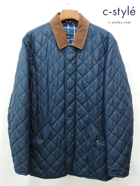 Brooks Brothers ブルックスブラザーズ ジャケット L ネイビー系 中綿 キルティング 100136220