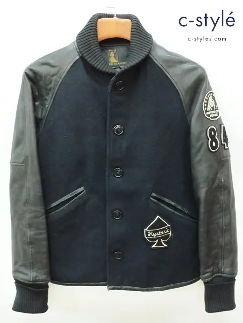 HYSTERIC GLAMOUR ヒステリックグラマー スタジャン S ブラック 羊革 0214AB03 レディース