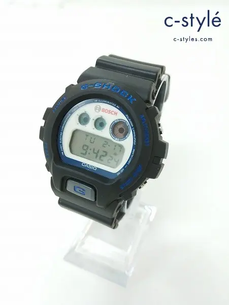 CASIO×BOSCH カシオ×ボッシュ 腕時計 ホワイト×ブラック DW-6900FS G-SHOCK クォーツ