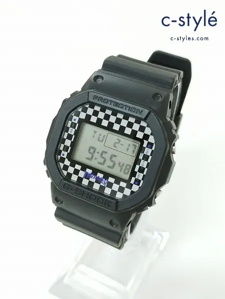 CASIO×THRASHER カシオ×スラッシャー 腕時計 ブラック系 DW-5600VT クォーツ