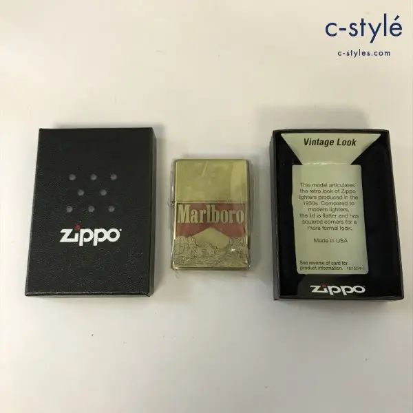 ZIPPO ジッポー オイルライター Marlboro 50 YEARS IN JAPAN ゴールド ’23 日本上陸50周年記念モデル