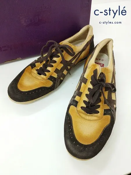 Onitsuka Tiger オニツカタイガー スニーカー 26.0cm ブラウン系 ULTIMATE TRAINER TH3L2L 日本製